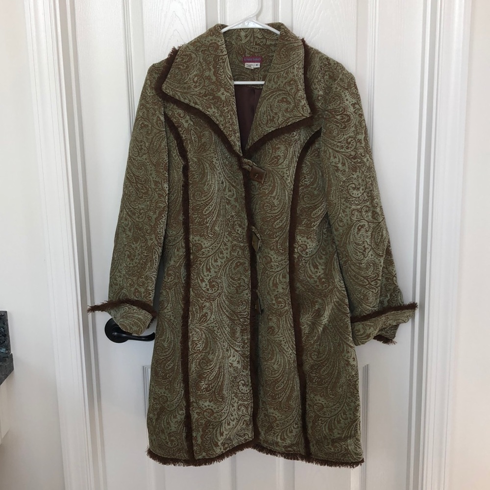 One of a kind! Beautiful paisley coat!